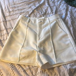 White professionals shorts